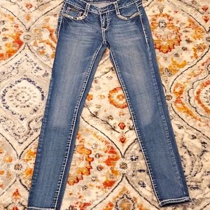 LA Idol Skinny Jeans with Jewels